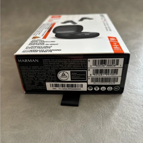 JBL Live Pro 2 TWS Earbuds in Black
